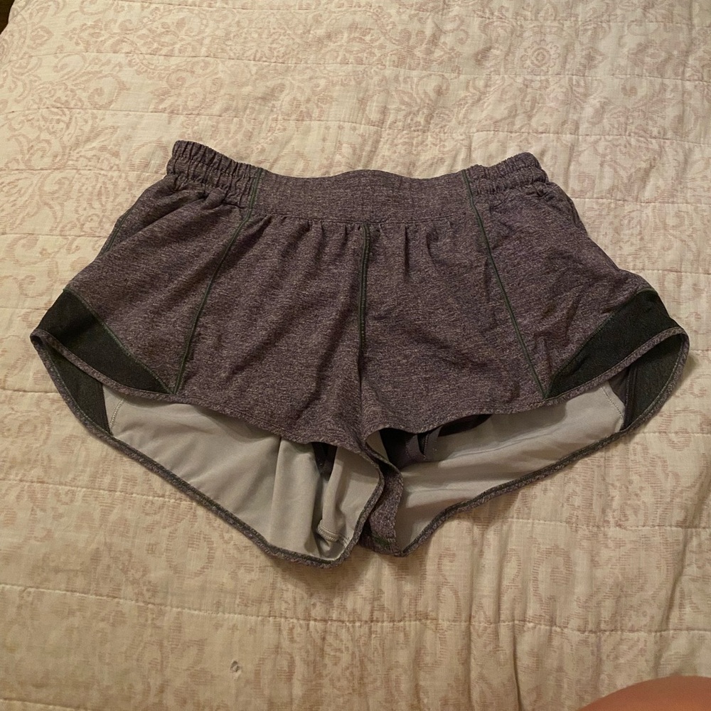 lululemon athletica  Heather Gray Athletic Shorts